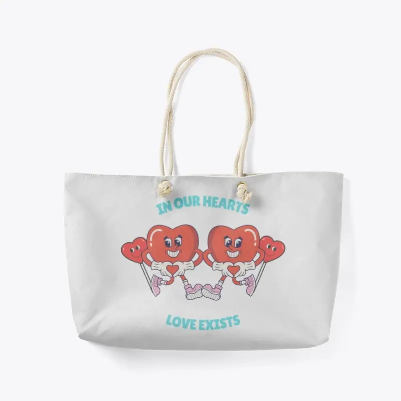 Love Exists Tote Bag 